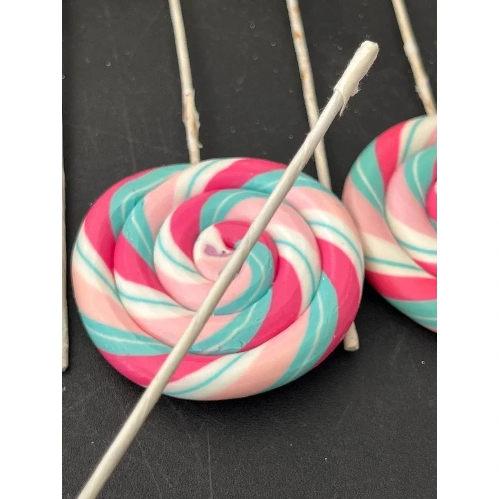 Colorful Candyland Candy Picks Christmas Tree Playful Photo Booth School Retro